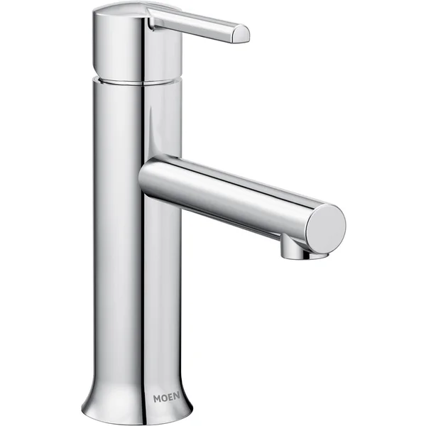 Moen 84770 Arlys 1.2 GPM Single Hole Bathroom Faucet with Pop-Up Drain - Chrome