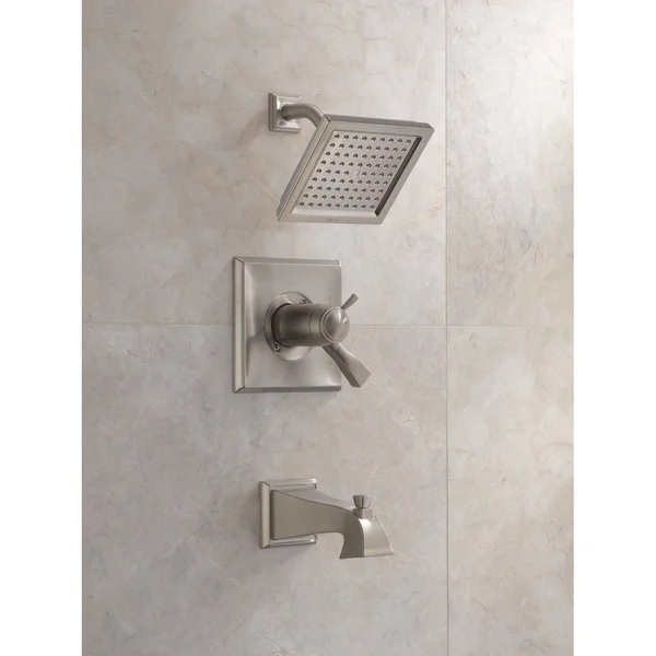 Delta Dryden T17T451-SP TempAssure 17T Series Tub & Shower Trim SpotShield Stainless