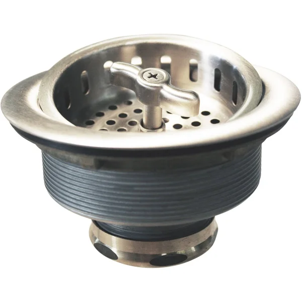 Westbrass Wing Nut Style Large Kitchen Basket STRAINER - Black, D213-62