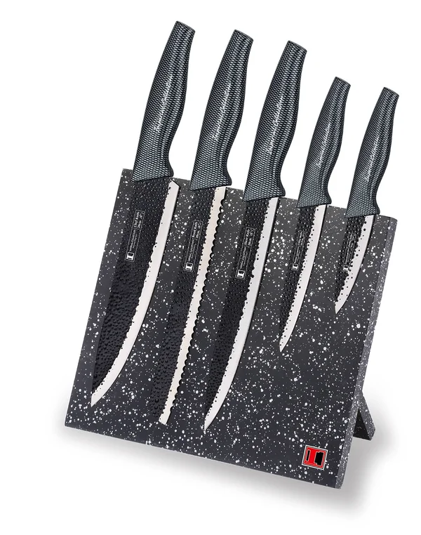 Imperial Collection IM-MGN5-CB Stainless Steel Knife Set with Magnetic