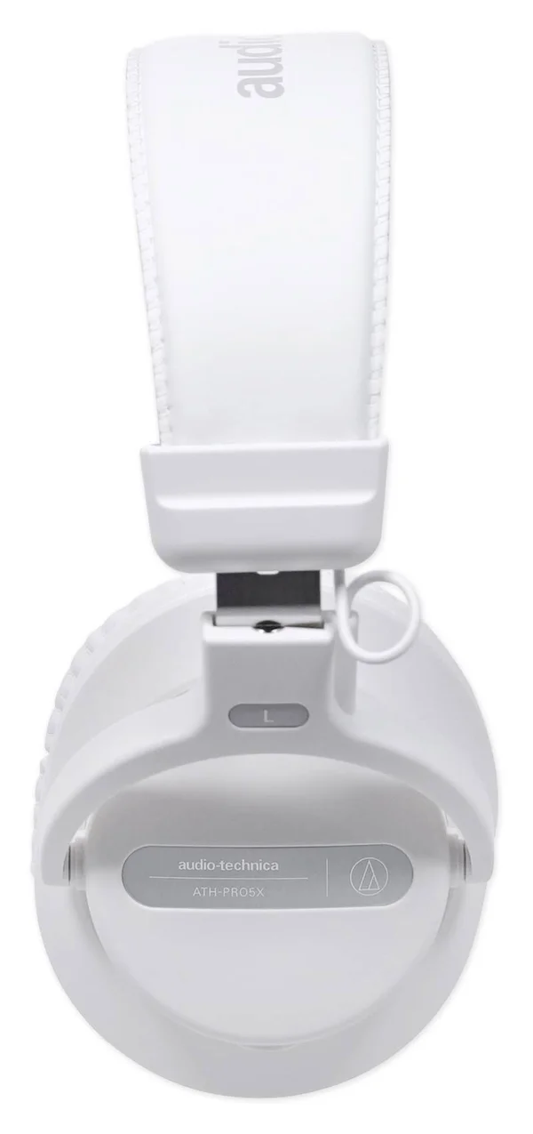 Audio-Technica ATH-PRO5XWH Professional Over-Ear DJ Monitor Headphones (White)
