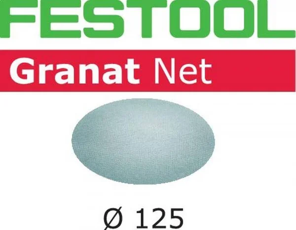 Festool 203295 Abrasive Net STF D125 P100 Gr NET/50 Granat Net