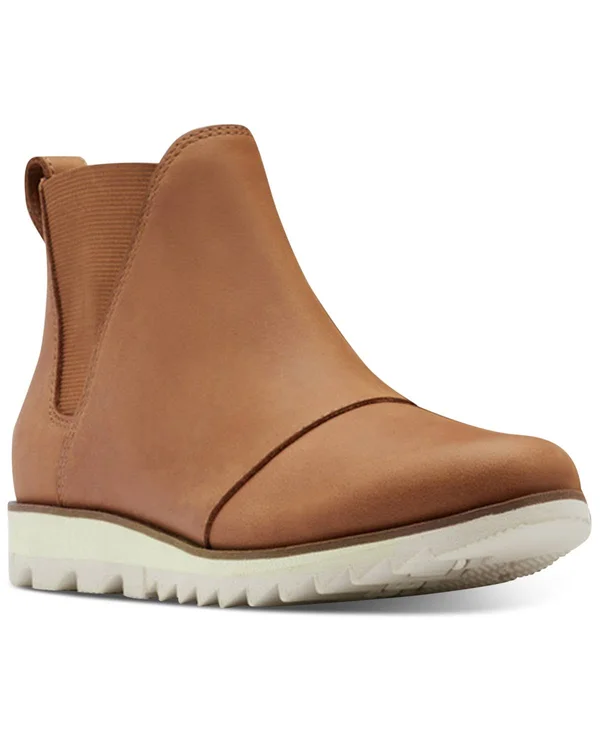 Sorel Women's Harlow Chelsea Boot Size 5 - Tan