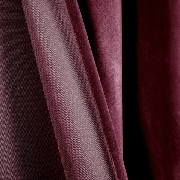 Prima Velvet Solid Room Darkening Window Curtain Panels Plum 38X95 Set