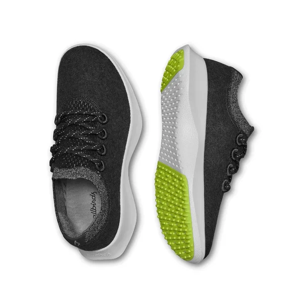 Allbirds Men's Wool Dasher Mizzles - Black, Size 14