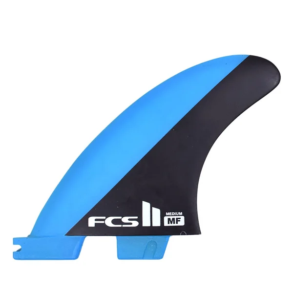 FCS II MF PC Tri Fins (Blue/Black - M)