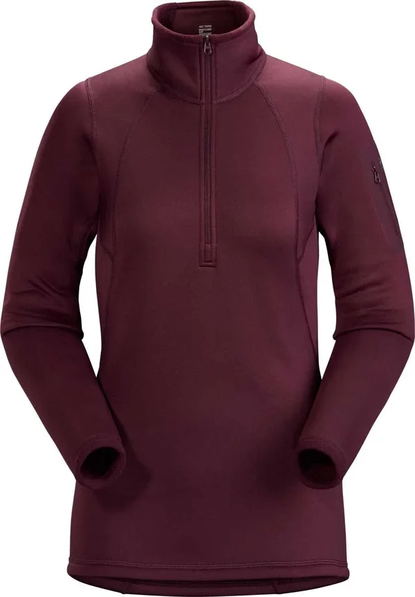 Arc&teryx RHO AR Zip-Neck Top - Women's Rhapsody, XL