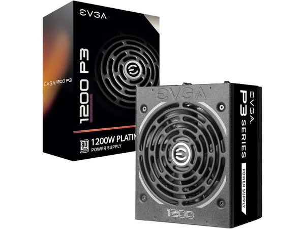 EVGA Power Supply 220-P3-1200-X1 Supernova 1200 P3 1200W 80 Plus Plati