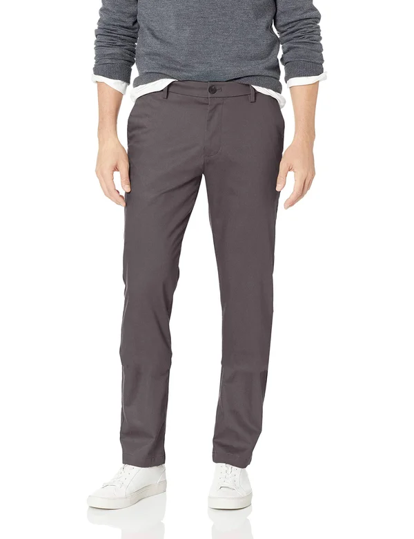 Dockers Men's Slim Fit Signature Khaki Lux Cotton Stretch Pants