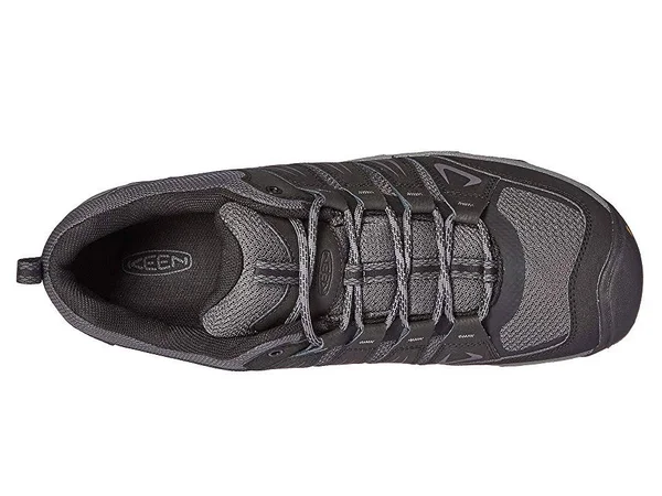 Keen Men's Hiking Shoe OakRidge, 14, Black/Gargoyle