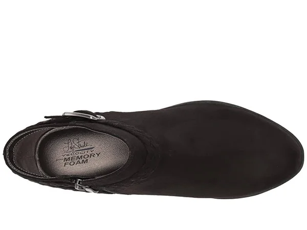 LifeStride Women's Adriana Bootie - Black - 6.5M
