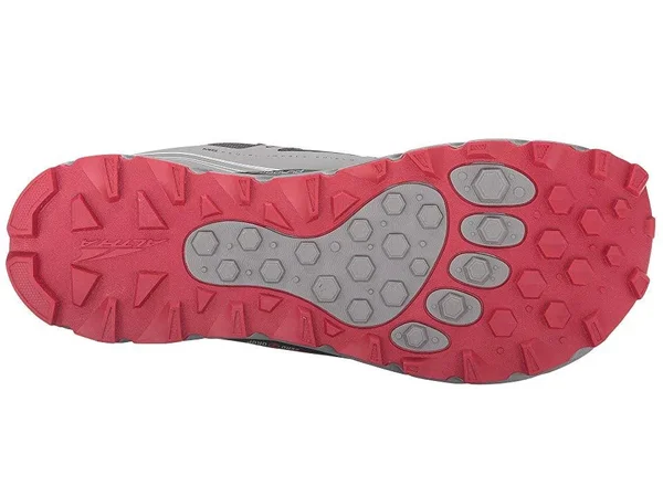 Altra Lone Peak 3.0 Neoshell Trail Running Shoe - Men's Gray/Red - 9.5