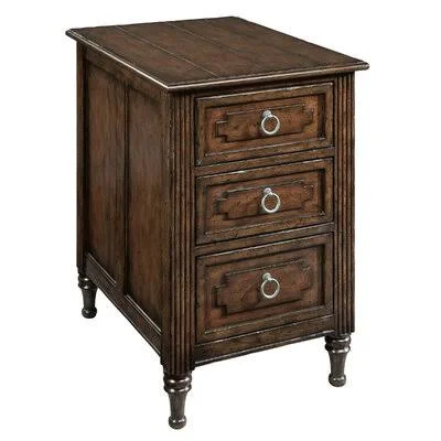 Astoria Grand Swanson Chairside 3 Drawer Accent Chest