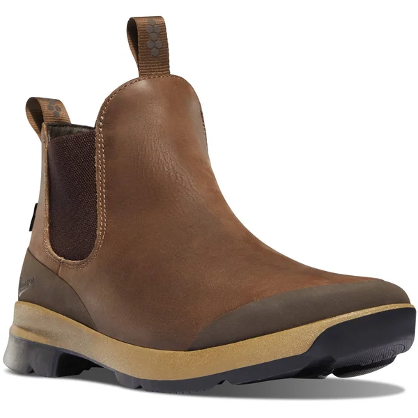 Danner Men's Pub Garden Chelsea WP Boot - 7D - Chocolate