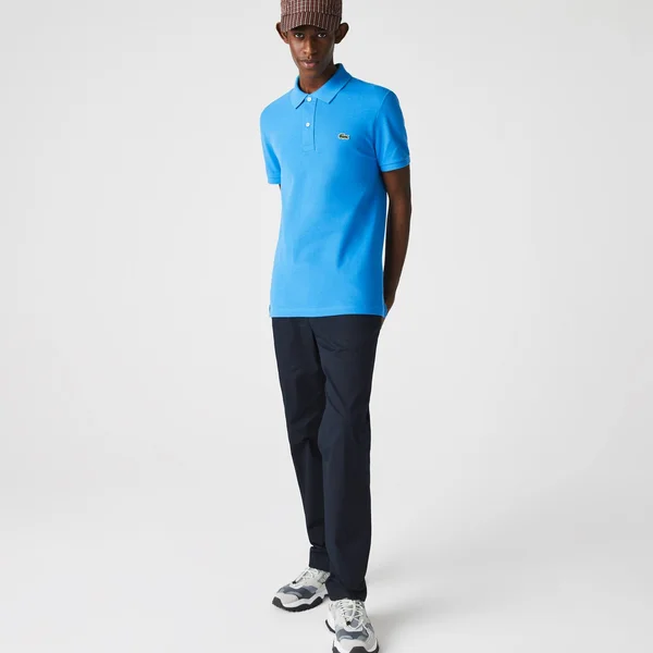 Lacoste Slim Fit Petit Piqué Short Sleeve Polo Shirt L