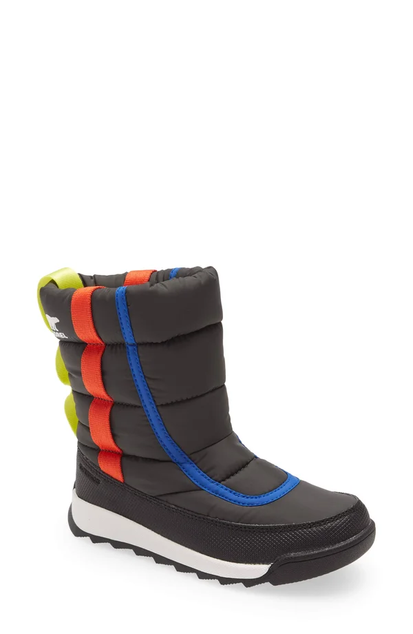 Sorel Youth Whitney II Puffy Mid Boot - 3 - Coal