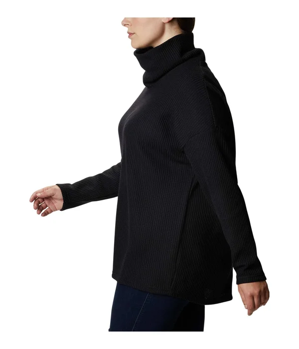 Columbia Women's Chillin Fleece Pullover - Plus Size - 2x - Black