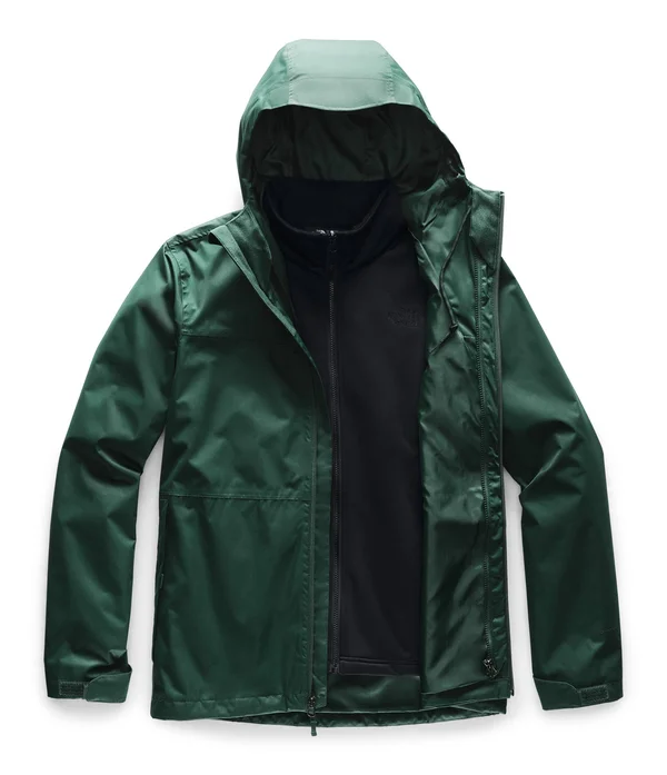 The North Face Men's Arrowood Triclimate Jacket Night Green XXL