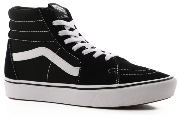 Vans ComfyCush Sk8-Hi (Black/True White)