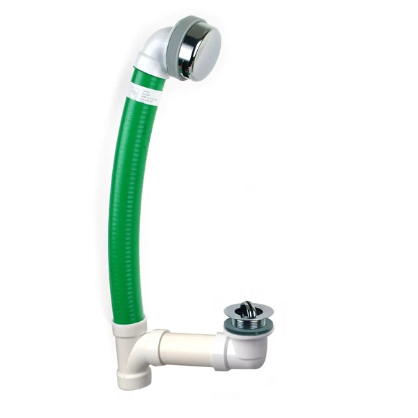 Watco FLEX916-PP-PVC-BS Flexible Push Pull Bath Waste Kit - Biscuit