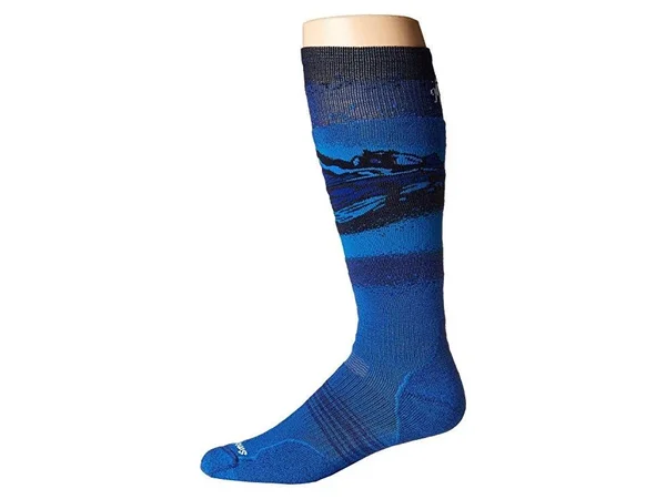Smartwool PhD Slopestyle Medium Socks Bright Blue XL