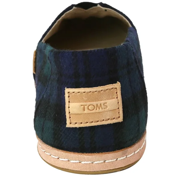 Toms Women's Seasonal Classic Alpargata, Size: 7, Spruce Plaid