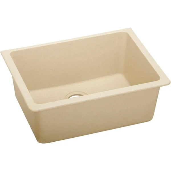 Elkay Quartz Classic ELGU2522SD0 Sand Single Bowl Undermount Sink