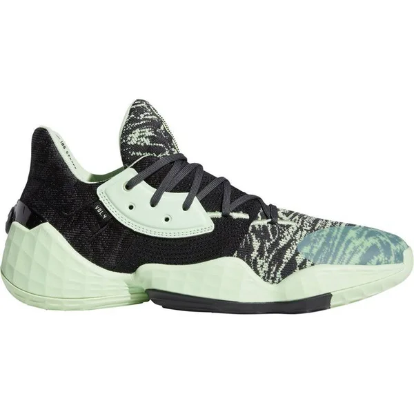 Adidas Harden Vol. 4 Shoes Green 17 - Mens Basketball Shoes
