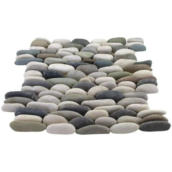 Rain Forest Stacked Blend Pebble Tile