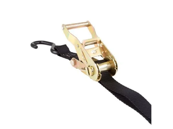 4-Ratchet 1x22 Motorcycle Tie-Down Straps