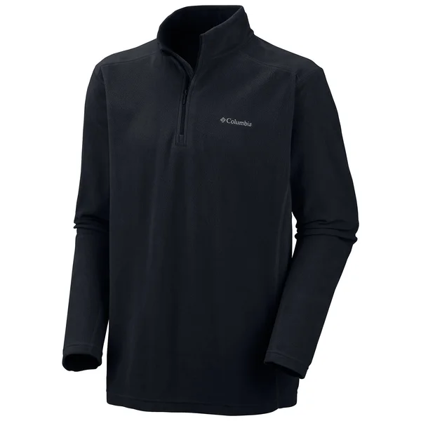 Columbia Men's Big Klamath Range II Half Zip, Black, 2x
