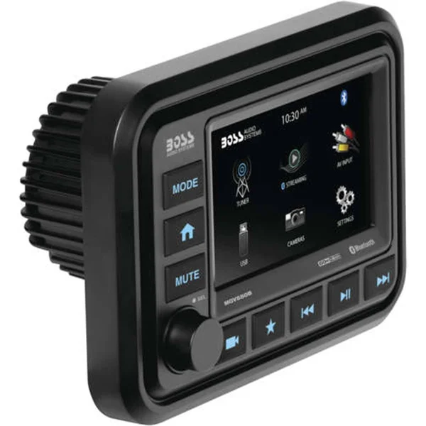 Boss Audio Bluetooth (Audio Streaming) Marine Gauge Digital Media AM/FM Receiver MGV550B