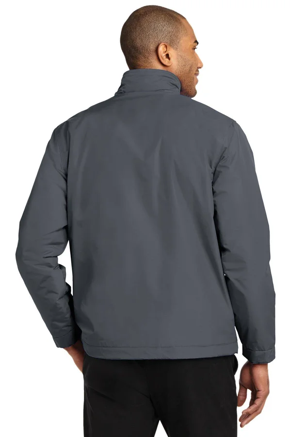 Port Authority J354 Challenger II Jacket - Steel Grey/True Black - Xs