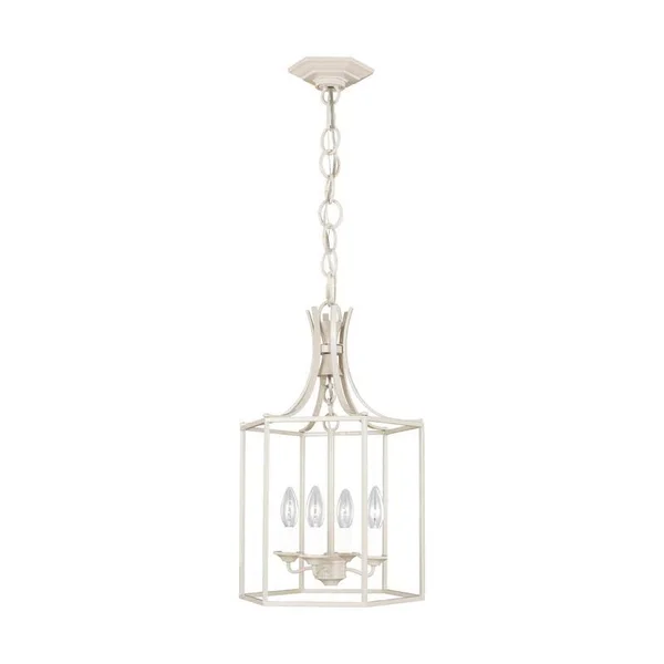 Generation Lighting - AC1014DBL - Four Light Pendant - Bantry House - Dutch Blue