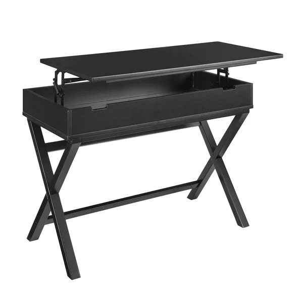 Linon Peggy Lift Top Desk - Black