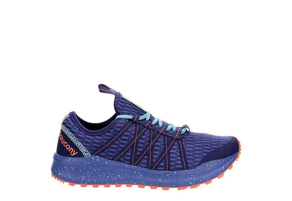 Saucony Womens Shift Trail Running Shoe Sneakers - BLUE Size 9M