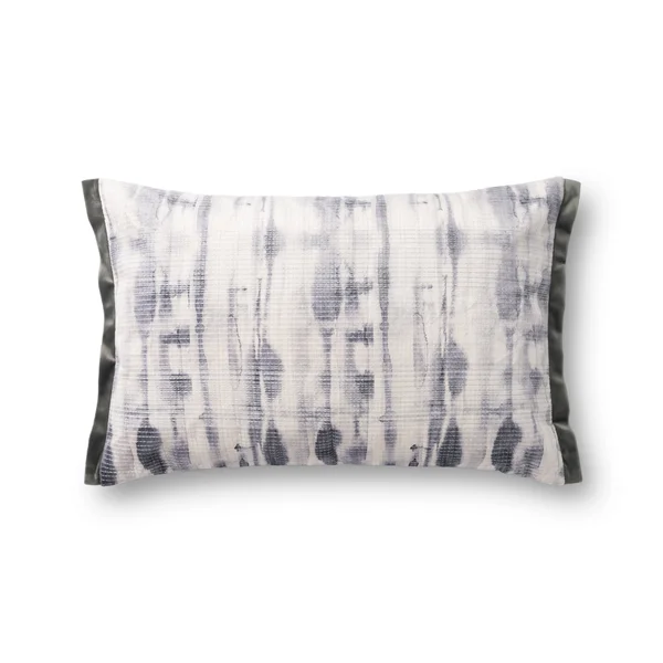 Justina Blakeney x Loloi P0844 Polyester Pillow Grey - 13x22 x 21x22 Cover w/Poly