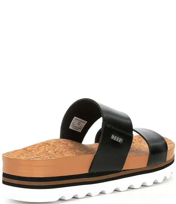 Reef Women's Cushion Bounce Vista Hi Sandals - Black 7