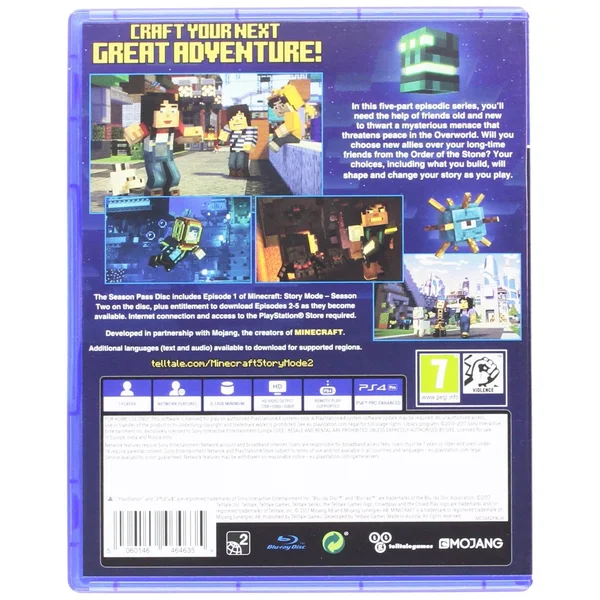 Minecraft Story Mode - Season 2 Pass Disc
