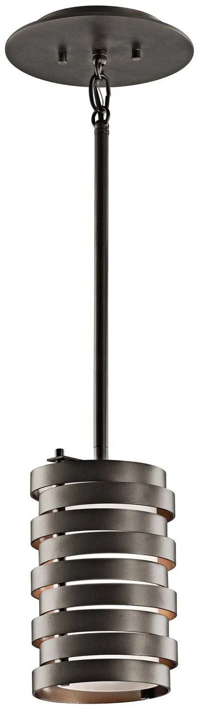 Kichler Roswell 1 Light Mini Pendant Olde Bronze 43304OZ