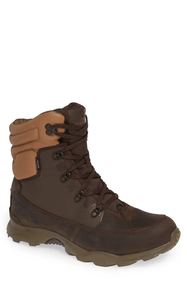 The North Face Men's Thermoball Lifty - Chocolate Brown & Cargo Khaki - 12