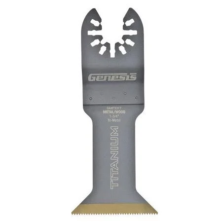 Genesis Gamt531t Titanium-Coated Bi-Metal Flush Cut Blade - 1-3/4 inch