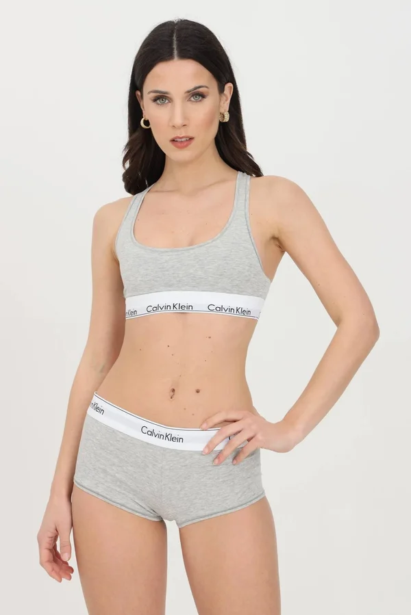 Calvin Klein Modern Cotton Bralette - Grey