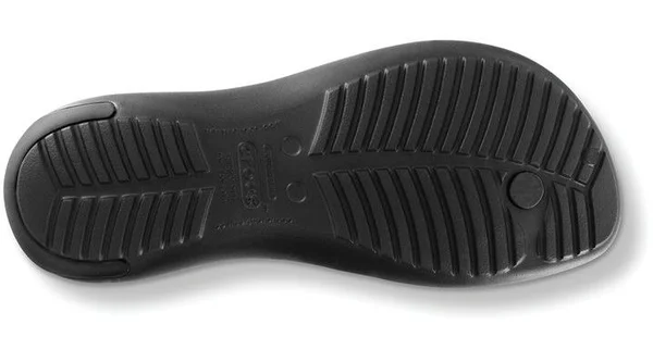 Crocs Women's Sexi Flip Sandals - Size: 8, Black