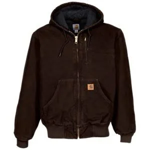 Carhartt Men's Sandstone Active Jacket with Map Pocket Regular - Moss
