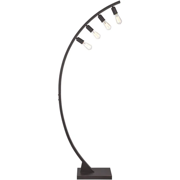 Franklin Iron Works Arcos Bronze Arch Floor Lamp