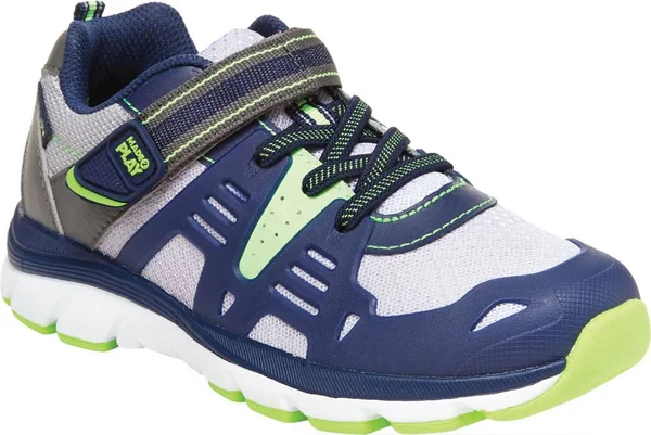 Stride Rite M2P Ashton - Boys 2.5 Youth Navy Sneaker W