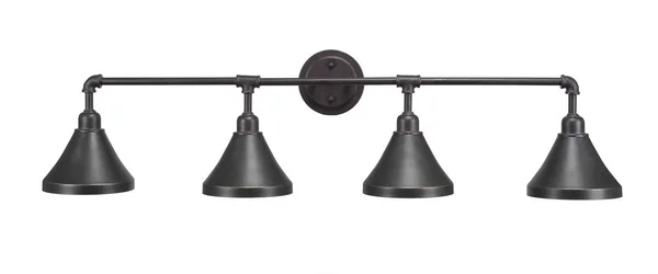 Toltec Lighting 184-DG-410 Vintage - Four Light Bath Bar Dark Granite