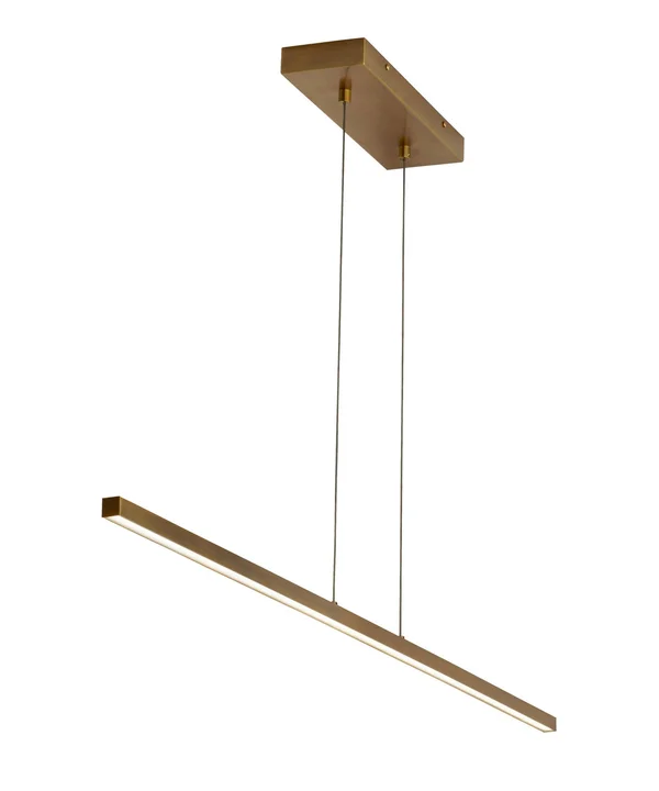 LBL Lighting 1 Light LED Essence Linear, Aged Brass - SU992ABLED930