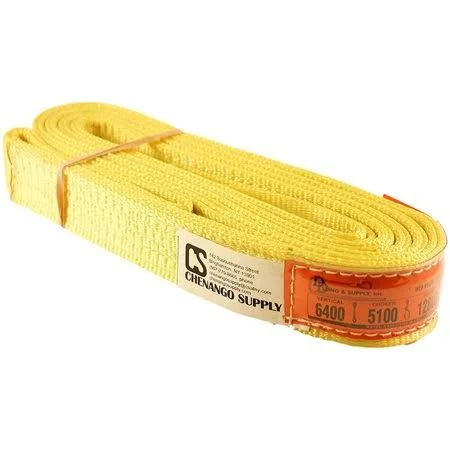 DD Sling. Multiple Sizes in Listing! (Made in USA) 2x22 x 12 - 2 Ply, Nylon Lifting Slings, Eye & Eye, Heavy Duty (900 Webbin